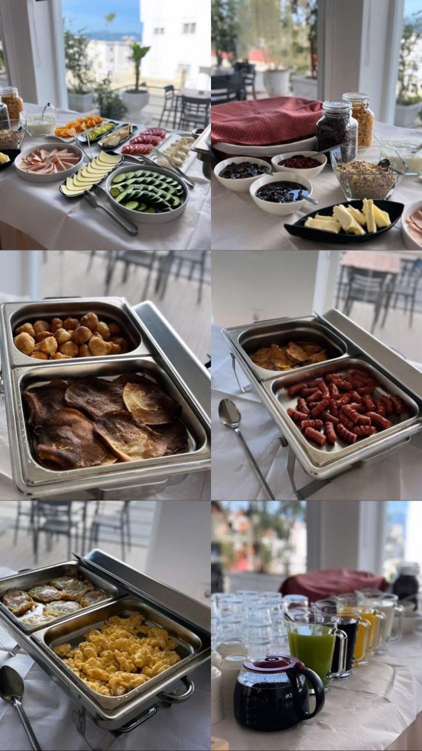 Alnes Hotel Sarande Bagian luar foto
